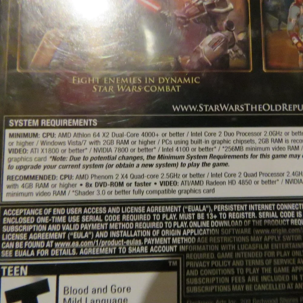 Star Wars: The Old Republic PC Game